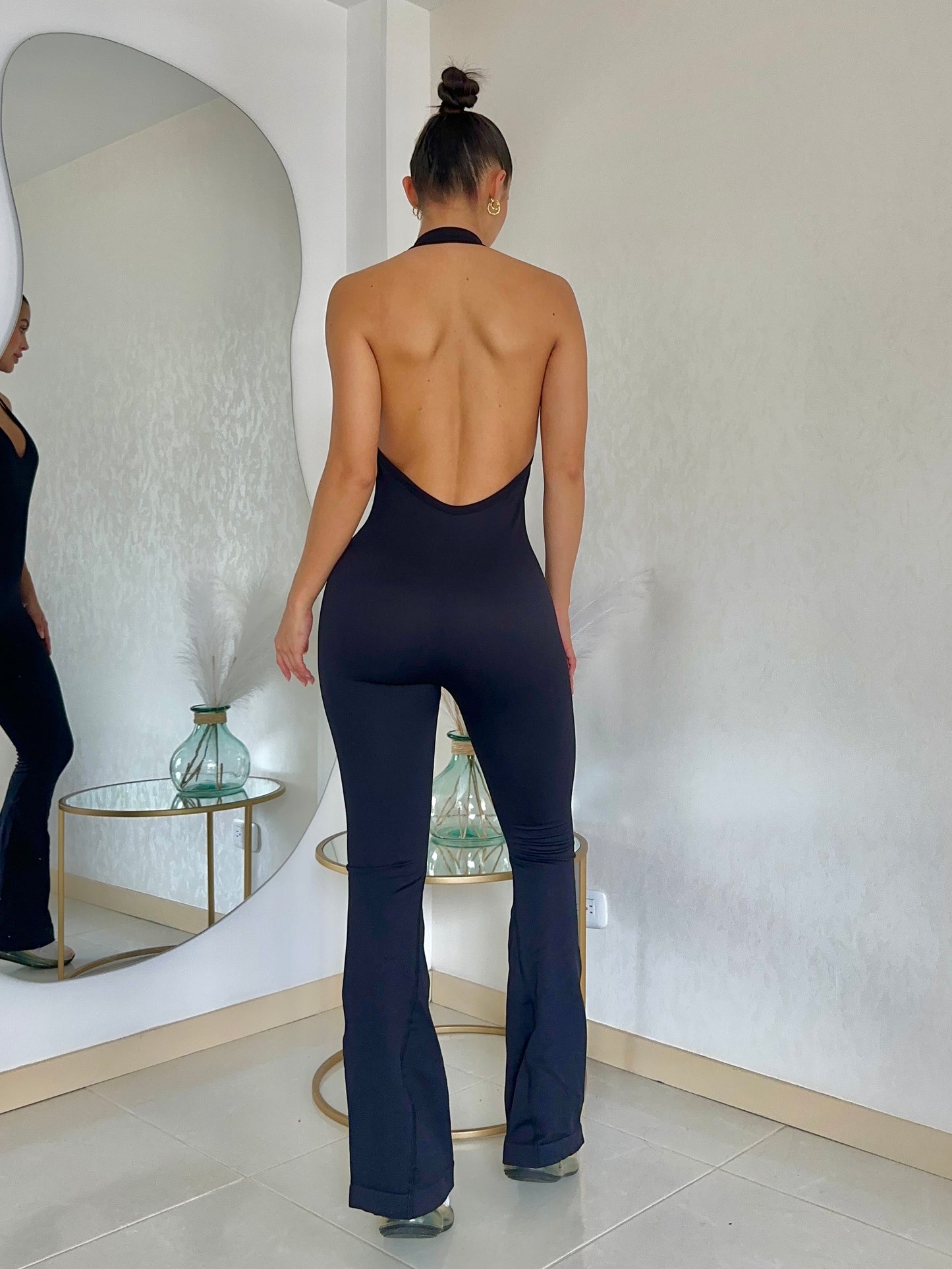 Enterizos bota ancha