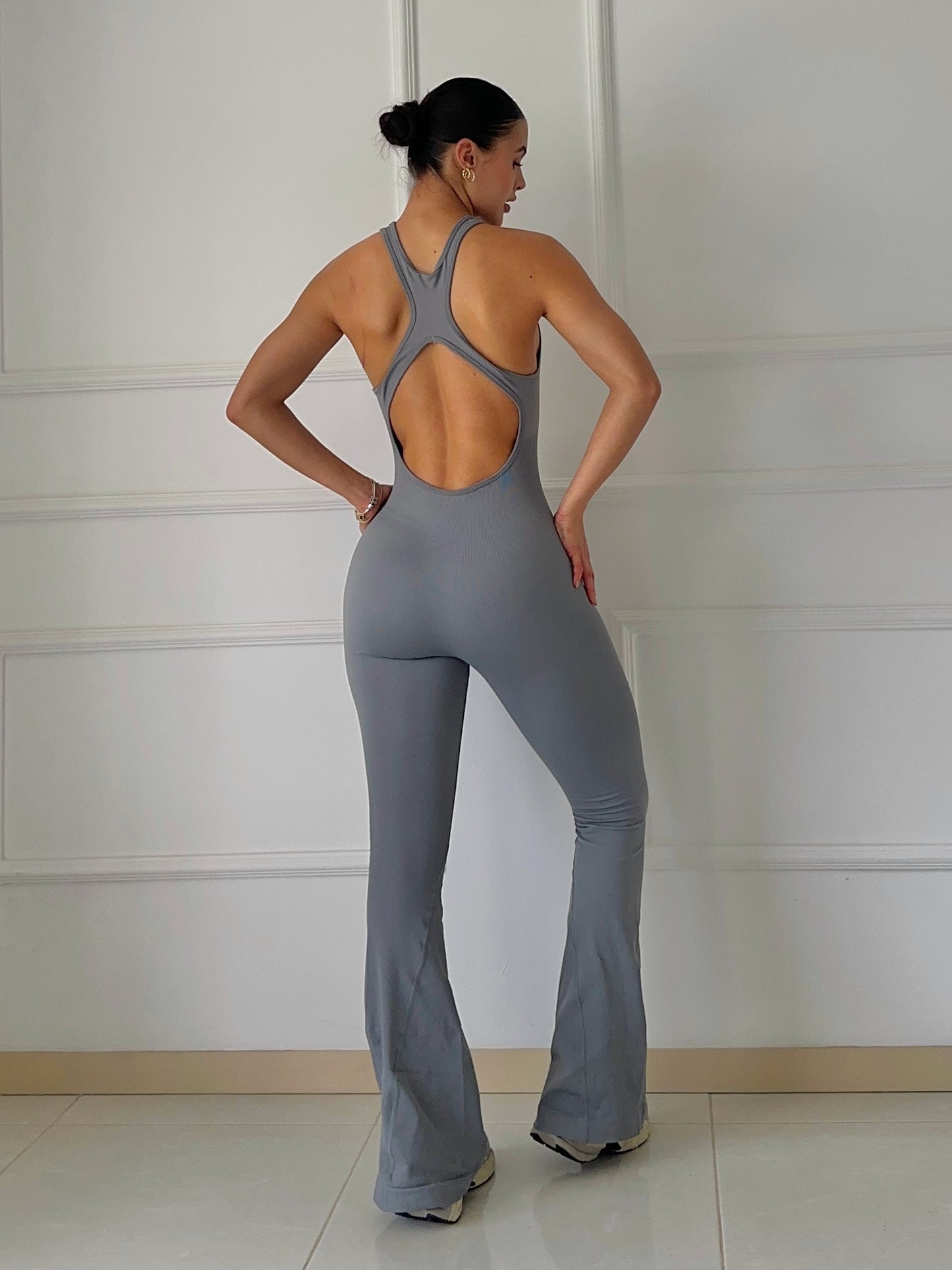 Enterizos bota ancha