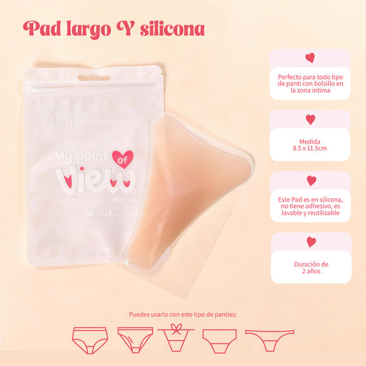 Pad Íntimo™  Corazón Silicona ┃Protección Invisible